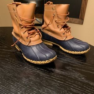 L.L. Bean Original Bean Boots in Navy Blue